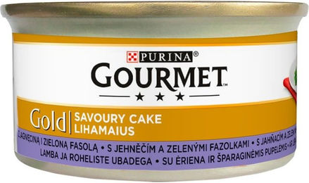 Purina Gourmet Gold Katzenfutter Pastete mit Lamm für adulte Katzen 85 g – Bild 1 von 3