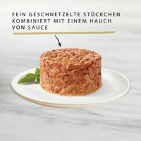 Produktbild von Purina Gourmet Gold Raffiniertes Ragout Katzenfutter Adult Stückchen in Sauce Fleischvariationen 8 x 85 g - 8 x 85 g