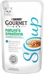 Purina Gourmet Nature's Creation Katzen-Suppe Thunfisch und Garnelen für Adult, 32 x 40 g Beutel - 32 x 40 g – Bild 1 von 2