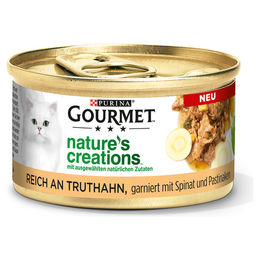 Purina Gourmet Nature's Creations Katzenfutter Truthahn in Sauce für Adult 85 g - 12 x 85 g – Bild 1 von 3