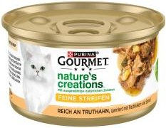 Purina Gourmet Nature's Creations Katzenfutter Truthahn Stückchen in Sauce 90g – Bild 1 von 3