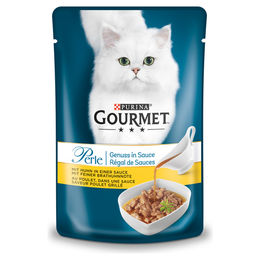 Purina Gourmet Perle Genuss in Sauce Huhn Katzen Nassfutter Adult 26 x 85 g - 26 x 85 g – Bild 1 von 8