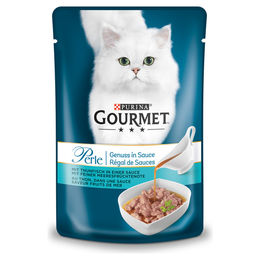 Purina Gourmet Perle Genuss in Sauce Thunfisch Katzen Nassfutter Adult 26 x 85 g - 26 x 85 g – Bild 1 von 6