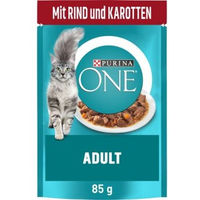 Produktbild von Purina ONE Adult Katzenfutter Rind in Sauce 26x85 g - 26 x 85 g
