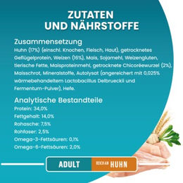 Produktbild von Purina ONE Bifensis Adult Hundefutter Huhn und Vollkorngetreide 2x5,7 kg