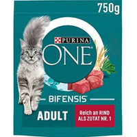 Produktbild von Purina ONE BIFENSIS Adult Hundefutter mit Rind und Vollkorn-Getreide 6 x 750 g