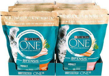 Purina ONE Bifensis Adult Katzentrockenfutter für die Verdauung 750 g - 8 x 750 g – Bild 1 von 1