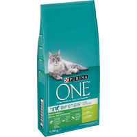 Produktbild von Purina ONE Bifensis Indoor Formula Trockenfutter für erwachsene Katzen mit Truthahn, 9,75 kg Sack - 9,75 kg