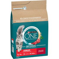 Produktbild von Purina ONE Bifensis Sterilcat Trockenfutter für ausgewachsene kastrierte Katzen mit Rind 2,8 kg - 2,8 kg