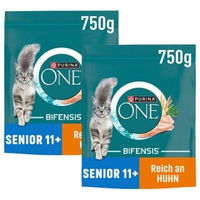 Produktbild von Purina ONE BIFENSIS Trockenfutter Senior 11+ für Katzen 2x750 g - 2 x 750 g