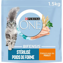 Purina One Katzenfutter Huhn für sterilisierte Katzen 1,5 kg - 1,5 kg – Bild 1 von 7