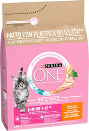 Produktbild von Purina One Kitten Trockenfutter Huhn 2,8 kg - 2,8 kg