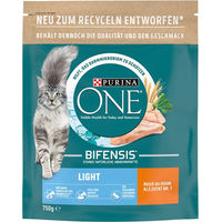 Produktbild von Purina ONE Light Katzenfutter Huhn Adult zur Gewichtskontrolle 750 g - 750 g