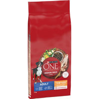 Produktbild von Purina ONE Medium/Maxi Adult Hundefutter Huhn 12 kg - 12 kg