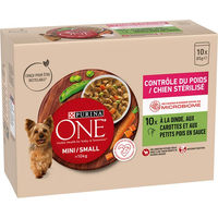 Produktbild von Purina ONE Mini Adult Weight Control Katzenfutter Truthahn Stückchen in Sauce 20 x 85 g - 10 x 85 g