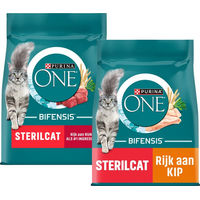 Produktbild von Purina ONE Sterilcat Katzenfutter Adult Rind mit Gewichtskontrolle 2 x 3 kg