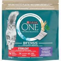 Produktbild von Purina ONE SterilCat Katzenfutter Seelachs für kastrierte Katzen Adult 3 x 1,5 kg - 3 x 1,5 kg