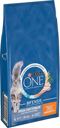Produktbild von Purina ONE Sterilized Katzenfutter Huhn 2 x 7,5 kg zur Gewichtskontrolle - 2 x 7,5 kg