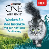Produktbild von Purina ONE Wild Sense Katzenfutter Huhn für erwachsene Katzen 2x 1,4 kg - 2 x 1,4 kg