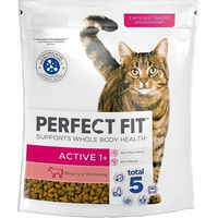 Produktbild von Purina Perfect Fit Active 1+ Trockenfutter für adulte Katzen mit Rind zur Unterstützung von Immunsystem und Verdauung 750g - 3 x 750 g
