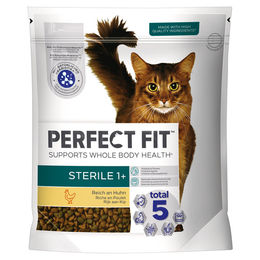 Produktbild von Purina Perfect Fit Adult 1+ Sterilisiert Katzenfutter mit Huhn 1,4 kg - 1,4 kg