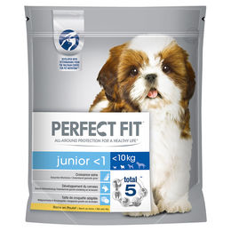 Purina Perfect Fit Junior Welpenfutter mit Huhn für kleine Rassen 4,2 kg - 1,4 kg – Bild 1 von 3