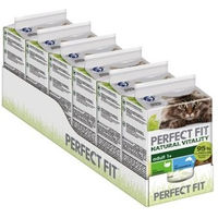Produktbild von Purina Perfect Fit Natural Vitality Katzen Nassfutter Hochseefisch und Truthahn Stückchen in Sauce getreidefrei 6x50g - 6 x 50 g