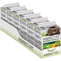 Produktbild von Purina Perfect Fit Natural Vitality Katzen Nassfutter Huhn und Truthahn Stückchen in Sauce getreidefrei 6x50g - 6 x 50 g