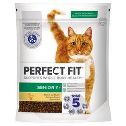 Purina Perfect Fit Senior 11+ Katzenfutter mit Huhn 750 g - 750 g – Bild 1 von 5
