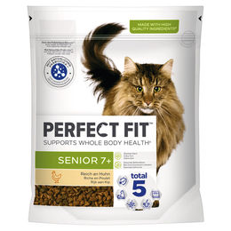 Purina Perfect Fit Senior 7+ Katzenfutter Huhn 750 g - 2 x 750 g – Bild 1 von 6