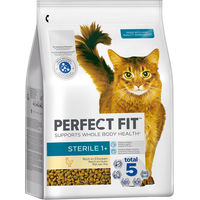 Produktbild von Purina Perfect Fit Sterilisiert Adult Katzenfutter Huhn 2 x 2,8 kg - 2 x 2,8 kg