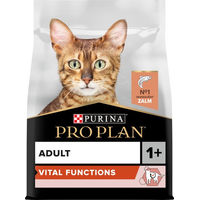 Produktbild von Purina Pro Plan Adult Katzenfutter Lachs zur Unterstützung von Immunsystem, Nieren sowie Haut und Fell 6 x 1,5 kg