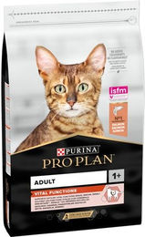 Purina Pro Plan Adult Katzentrockenfutter Vital Functions Lachs ohne Farb- und Aromastoffe 10 kg - 10 kg – Bild 1 von 13