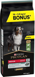 Produktbild von Purina Pro Plan Adult Medium Hundefutter Lamm und Reis Sensitive Digestion 19 kg - 16500 g