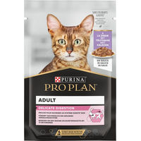 Produktbild von Purina Pro Plan Cat Adult Delicate Digestion Truthahn Stückchen in Sauce 6 x 85 g - 6 x 85 g