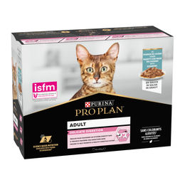 Purina Pro Plan Cat NutriSavour Delicate Katzenfutter für adulte Katzen Sensitive 20 x 85 g Beutel – Bild 1 von 2