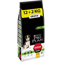 Produktbild von Purina Pro Plan Dog Medium Puppy Trockenfutter Huhn 14 kg - 14 kg