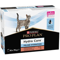 Produktbild von Purina Pro Plan Feline Hydra Care Lachs Ergänzungsfuttermittel für erwachsene Katzen 10 x 75 g - 10 x 75 g
