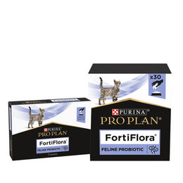 Purina Pro Plan Fortiflora Probiotika Pulver für Katzen zur Unterstützung der Magen-Darm-Verdauung 14 x 1 g – Bild 1 von 2