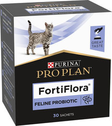Purina Pro Plan Fortiflora Probiotika Pulver für Katzen zur Unterstützung der Magen-Darm-Verdauung 60 x 1 g – Bild 1 von 3