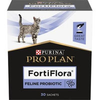 Produktbild von Purina Pro Plan FortiFlora Probiotikum Pulver für Katzen zur Unterstützung von Verdauung und Immunsystem 60 x 1 g