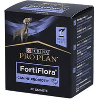 Produktbild von Purina Pro Plan FortiFlora Probiotisches Nahrungsergänzungsmittel für Hunde zur Unterstützung von Verdauung und Immunsystem 30 Beutel