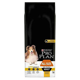 Produktbild von Purina Pro Plan Hundefutter Adult Light Huhn zur Gewichtskontrolle 16,5 kg - 16,5 kg