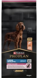 Purina Pro Plan Large Athletic Adult Hundefutter Sensitive Skin mit Lachs 14 kg - 14 kg – Bild 1 von 9