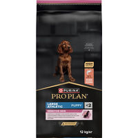 Produktbild von Purina Pro Plan Large Athletic Puppy Sensitive Skin Trockenfutter Lachs für große Rassen Welpen 12 kg