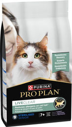 Purina Pro Plan LiveClear Katzenfutter Senior Sterilisiert Truthahn 1,4 kg - 1,4 kg – Bild 1 von 4