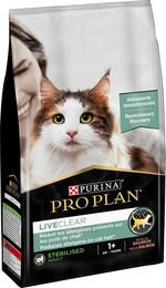 Produktbild von Purina Pro Plan LiveClear Katzenfutter Sterilised Adult Lachs 2 x 1,4 kg - 2 x 1,4 kg