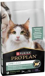 Purina Pro Plan LiveClear Sterilised Adult Katzenfutter Truthahn 7 kg - 7 kg – Bild 1 von 9