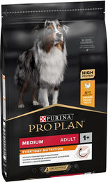 Produktbild von Purina Pro Plan Medium Adult Everyday Nutrition Hundefutter mit Huhn für mittlere Rassen 7 kg - 7 kg