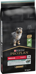 Produktbild von Purina Pro Plan Medium Puppy Welpenfutter Lamm und Reis Getreidefrei Sensitive Digestion 12 kg - 12 kg